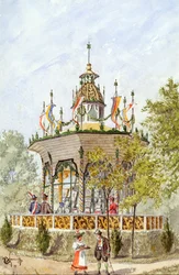 The Gift Temple of the Vienna Shooting Festival of 1898