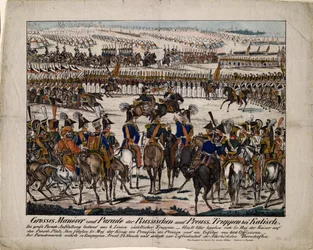 Russo-Prussian Parade in Kalisz 1835