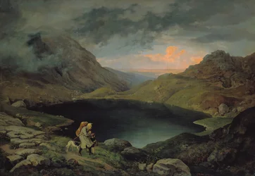 Lake in the Riesengebirge, 1839