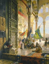 Forecourt of the Ummayad Mosque, Damascus