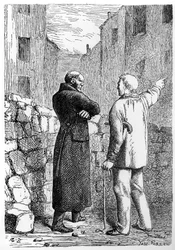 Jean Valjean Gets his Revenge, illustration from 