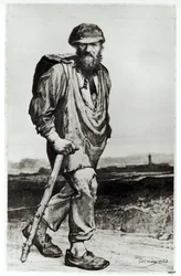 Jean Valjean, illustration from 