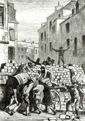 The Barricade, Illustration from 