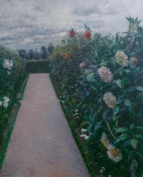 Garden Alley and Dahlia Beds, Petit Gennevilliers