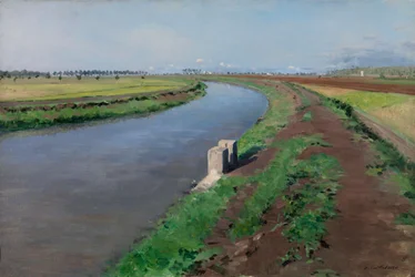 Banks of a Canal, near Naples