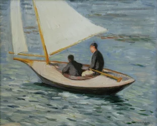 Sailing Boat on the Seine