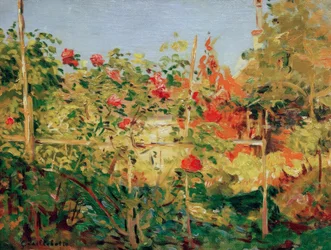 Garden in Trouville