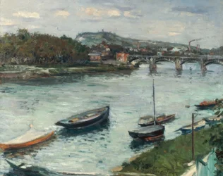 The Bank and the Bridge of Argenteuil