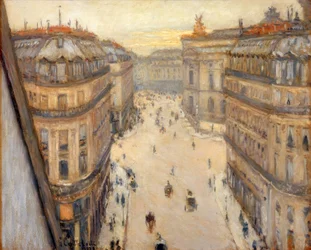 Rue Halévy, View from the Sixth Floor