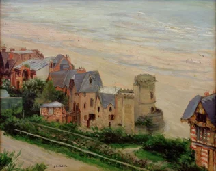 Trouville, the Beach and the Villas