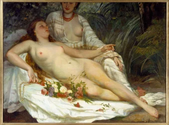 Bathers (Two Naked Women)