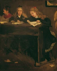 Three Schoolgirls