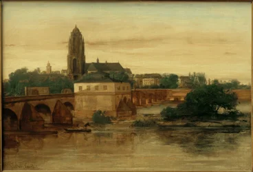 G. Courbet, View of Frankfurt am Main