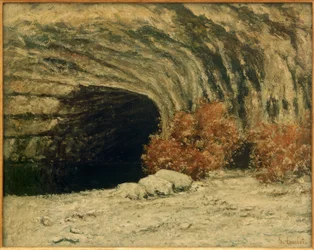 The Source of the Loue, Winter