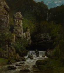 Landscape with a Waterfall