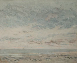 Low Tide at Trouville