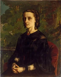 Portrait of Mme de Brayer or the Polish Exile