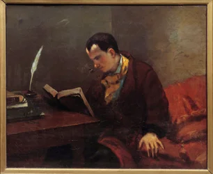 Portrait of the Poet Charles Baudelaire (1821-1867)