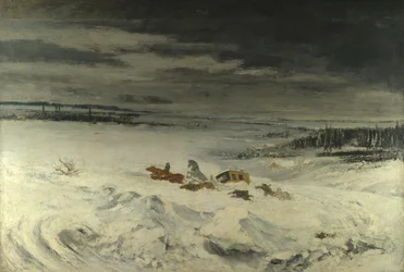 The Diligence in the Snow, 1860