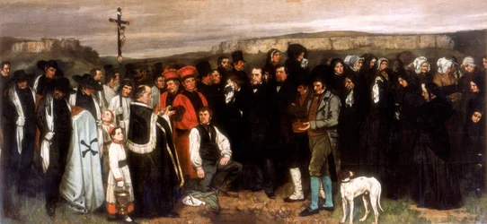 The Funeral at Ornans, 1850