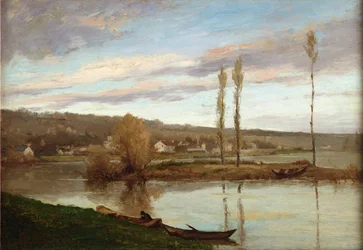 The Seine at Bougival, c.1851