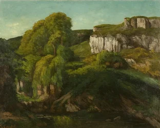 Valley of the Loue, Near Ornans, c.1860