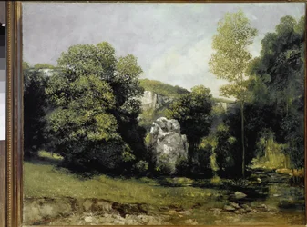 View of the river Breme