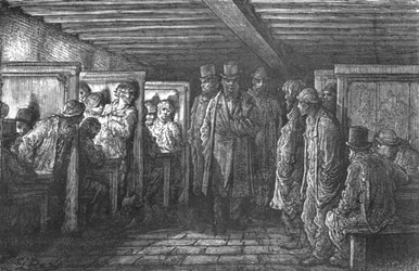 A Whitechapel Coffee House, 1872