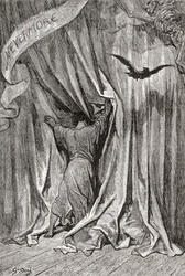 After a Drawing by Gustave Dore for Edgar Allan Poe