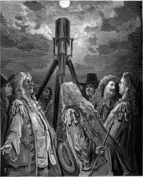 An animal in a moon: fable by Jean de la Fontaine illustrated by Gustave Dore - An animal in the moon