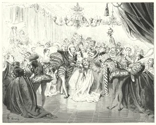 Cinderella (Engraving)