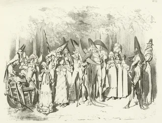 Fashions Under The Directory 1798. The Incroyables