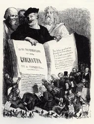 Frontispiece of the edition of 1854 - Illustration from 