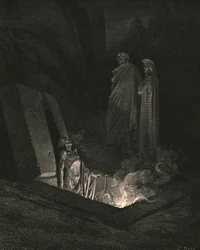 He, soon as there I stood at the tomb