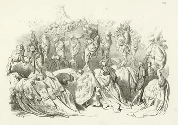 Head Dresses in the Reign of Louis XVI