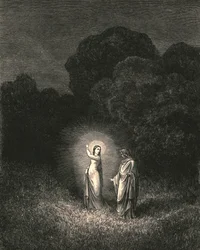 I, Who Now Bid Thee on This Errand Forth, Am Beatrice