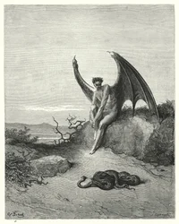 Illustration by Gustave Doré for Milton