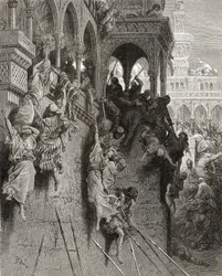 Massacre of Antioch, Illustration from 