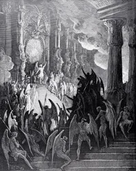 Satan in Council, from Book I of 