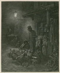 Slums in London