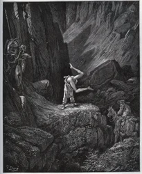 The Acrobatic Penitence of Don Quixote in Sierra Morena - from 
