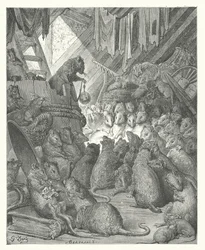 The Fables of La Fontaine: The Council held by the Rats