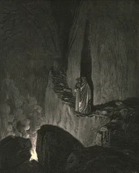 The Guide, Who Marked How I Did Gaze Attentive, Thus Began
