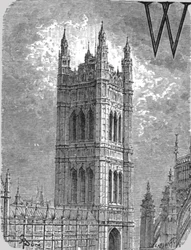 Victoria Tower, 1872