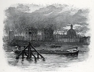 View of the Water Crane of Quai d
