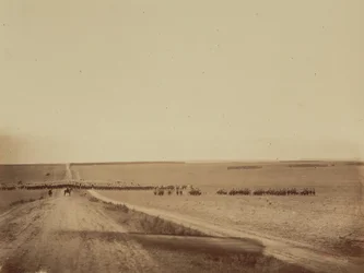 Maneuvers, Camp de Châlons, 1857