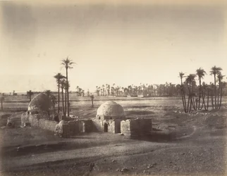 View of the Plain of Thebes taken from the Temple of Karnak, 1867