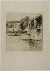 The Bridge at Fournay, from the Side