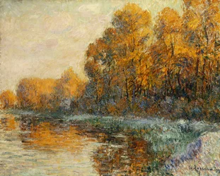 Edge of the River in Autumn