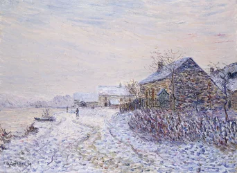 Snow at Tournedos-sur-Seine